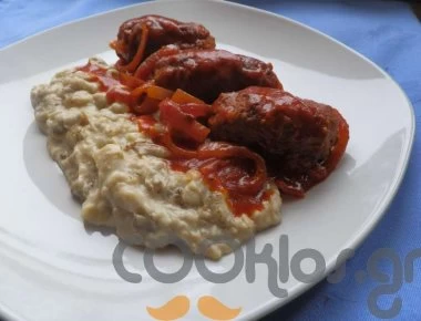 Η συνταγή της ημέρας: Σουτζουκάκια με πουρέ μελιτζάνας